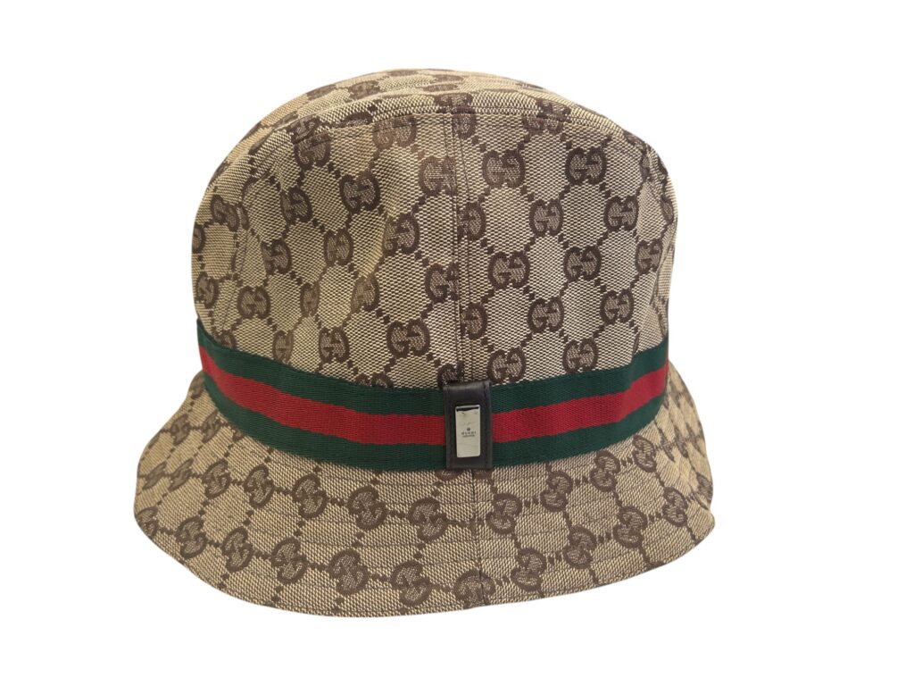 伊賀の買取店】GUCCI バケットハット GGキャンバス シェリー