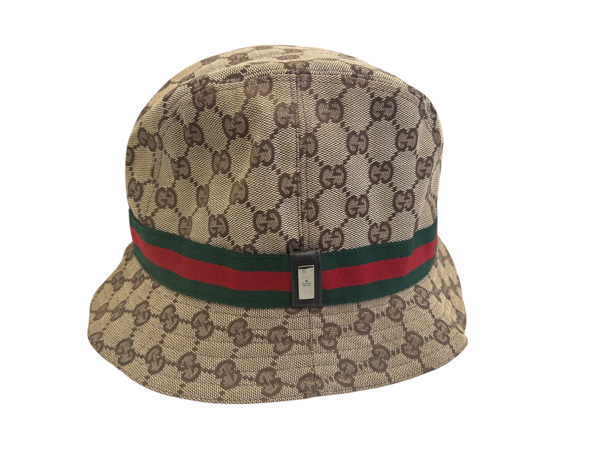 美品✨️　GUCCI　ハット　シェリーライン　ブラック　中折れ　キャンバス 楽天市場】GUCCI【グッチ】シェリーライン バケットハット GG