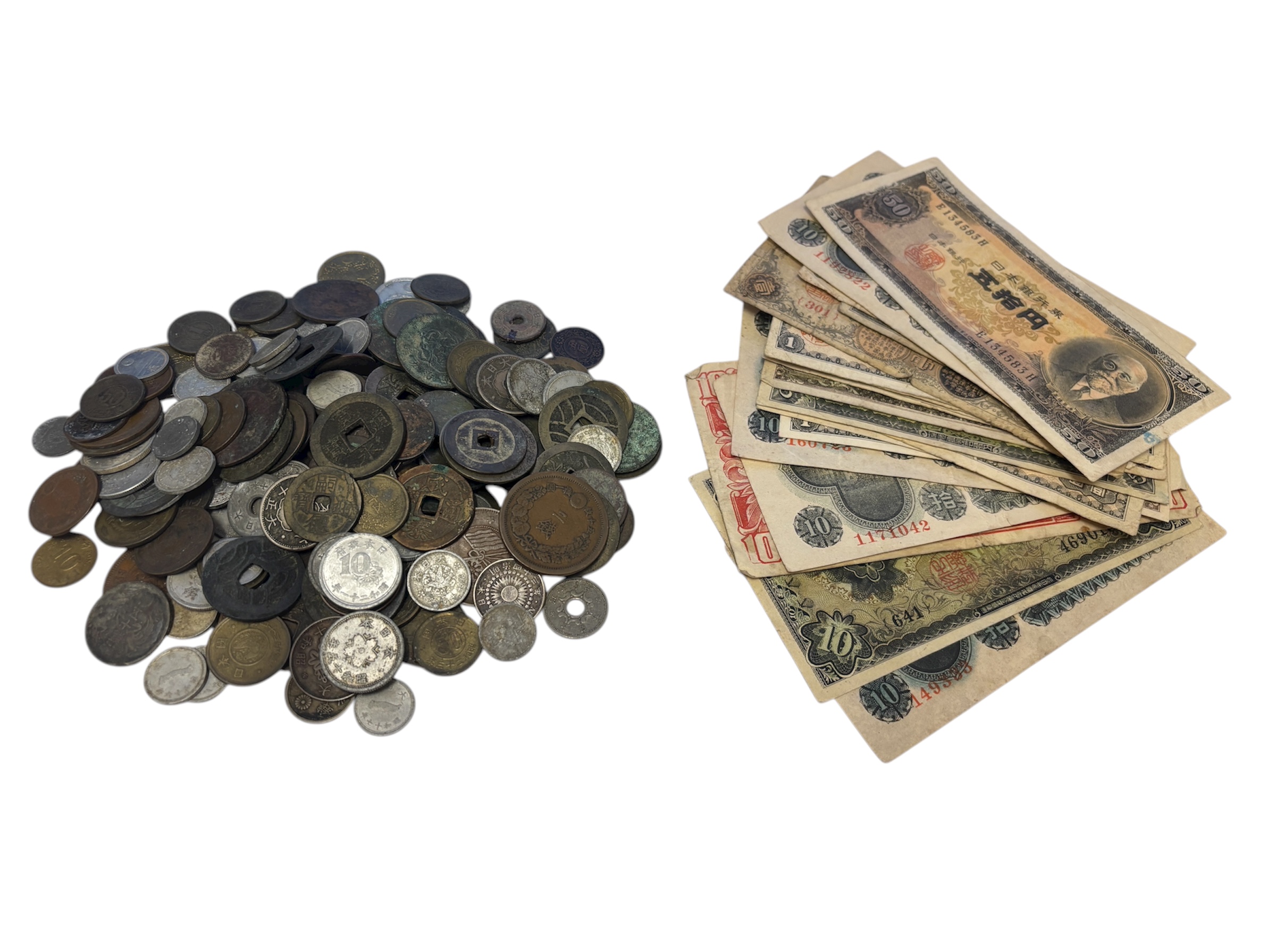 日本古銭 古紙幣まとめ(2025年11月時点) – 買取大吉 オークワ伊賀新堂店