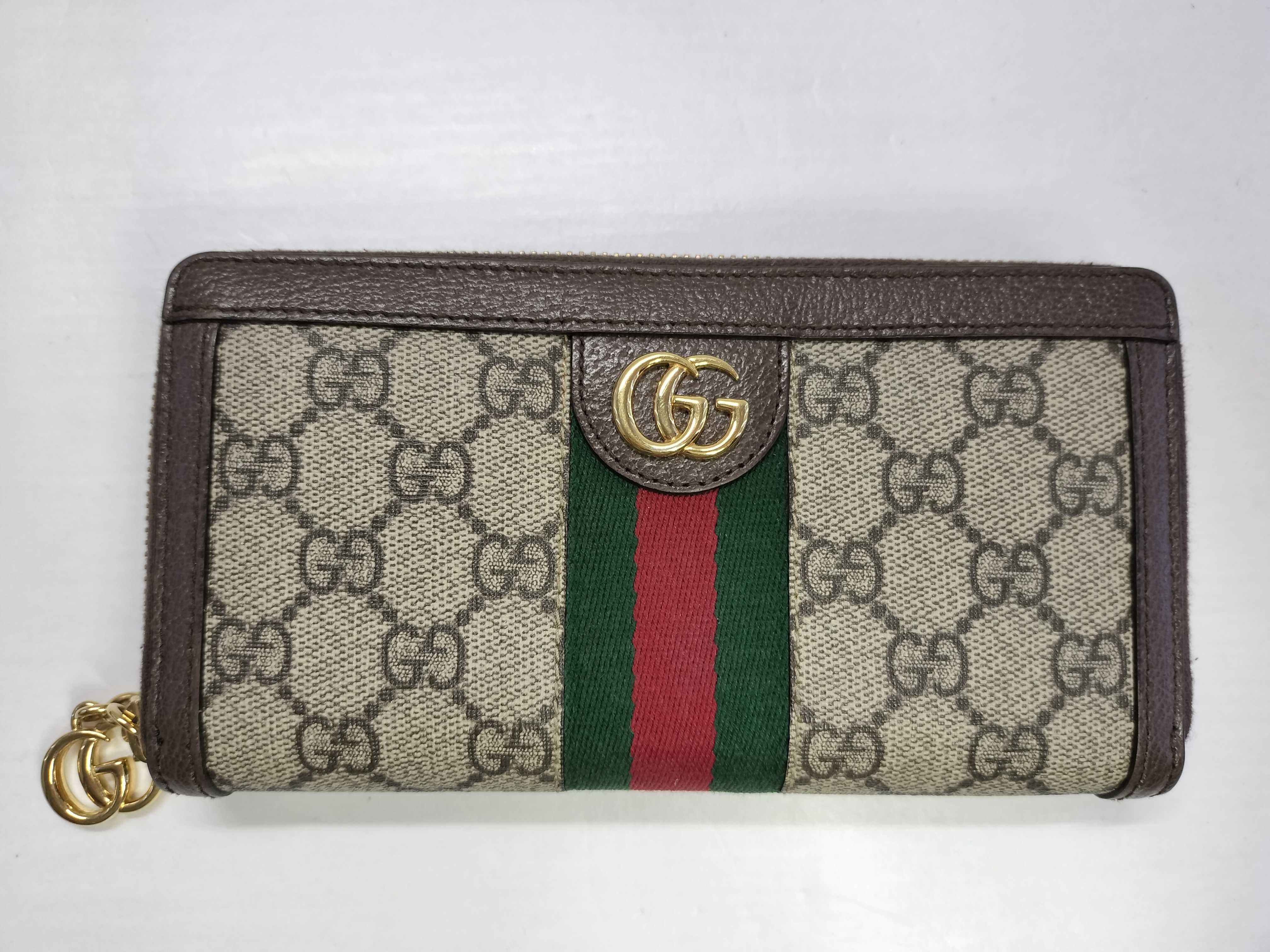 【美品✨箱付き】グッチ　ラウンドファスナー　シェリーライン　GGスプリーム GUCCI GGスプリーム グッチ シェリーライン ラウンドファスナー(2026年