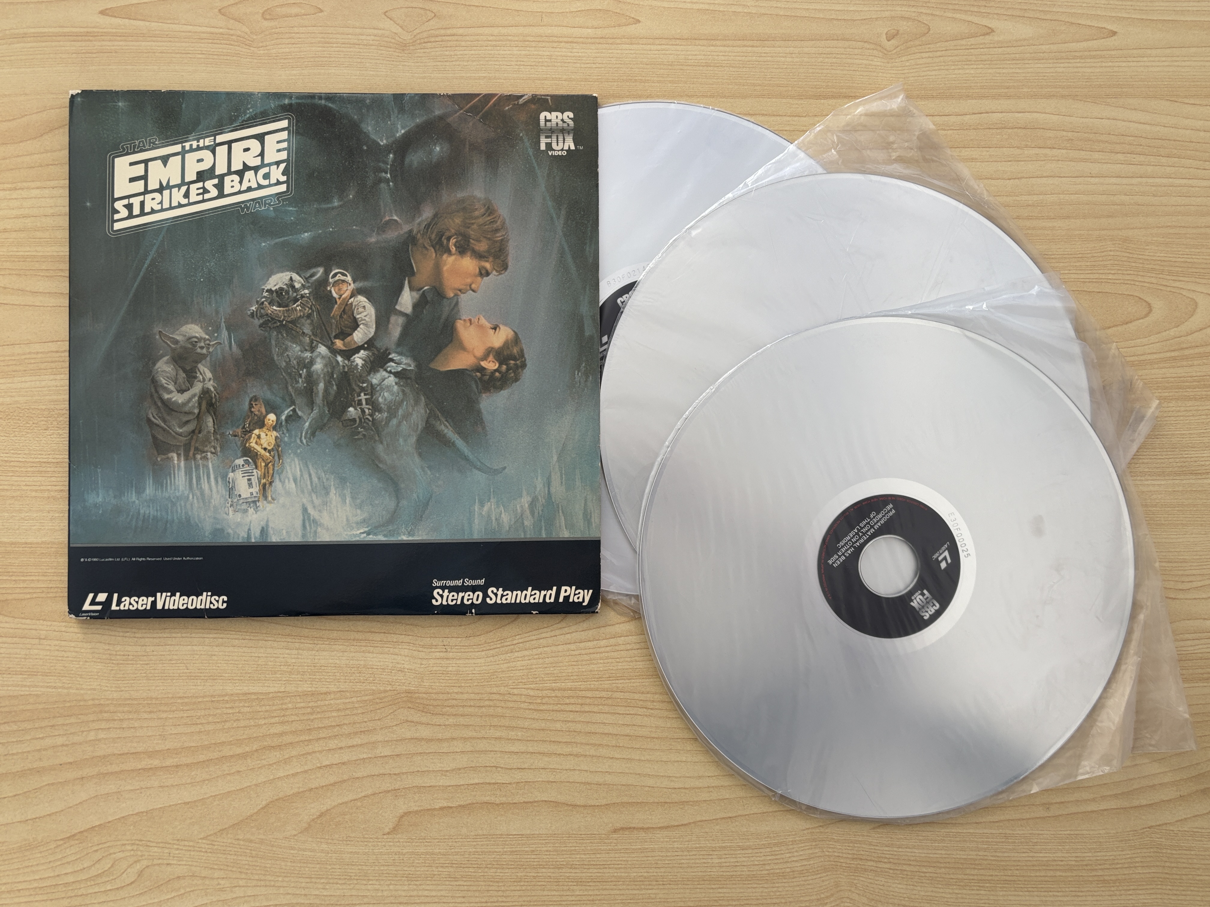 スターウォーズ THE EMPIRE STRIKES BACK LD レーザーディスク(2026年7
