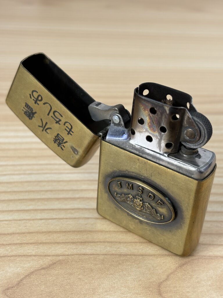 Zippo ジッポー「潜水艦もちしお」オイルライターをお買取りしました